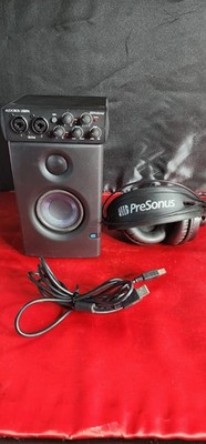 PRESONUS AUDIOBOX 96  BUNDLE WITH HEADPHONES & 1 SPEAKER WORKING FREE SHIP