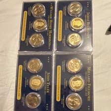Presidential $1 Coin Set Proof/Business Uncirculated U.S. Mint 2009-2010 Harris…