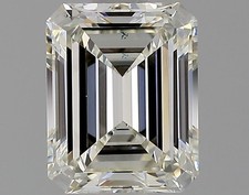 Emerald Cut 1.01 CT Cert. GIA Natural Mined Diamond Loose J color VS2 clarity 3406.93 per carat