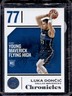 2018-19 Chronicles Luka Doncic RC Rookie #71 Mavericks