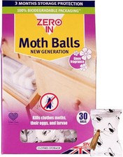 Moth Balls Wardrobe Clothes Moth Anti Moth Killer Long Lasting