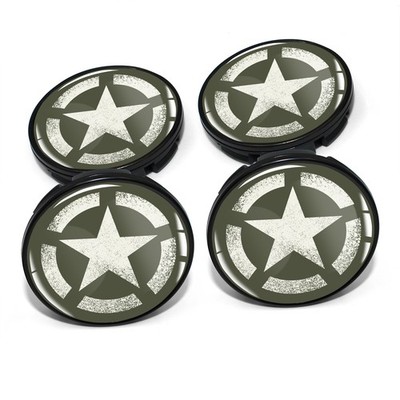 4er Set Nabendeckel 60mm Universal Felgendeckel Auto Felgen Zubehör DM006 Star