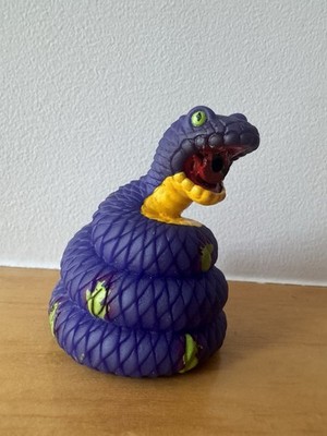 Vintage Russ Berrie Snake Squeeze Toy Madballs  Knockoff Ko Monsters Toys 80s