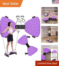 Ultra-Quiet 440 lbs Waist Twister Machine for Slim Waist - Adjustable Resistance