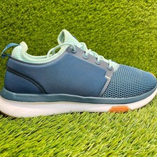 Kuru Atom Womens Size 10 Blue White Gum Athletic Running Walking Shoes Sneakers