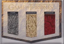 2017 Game of Thrones Valyrian Steel Triple Relics TR1 Triple Banner