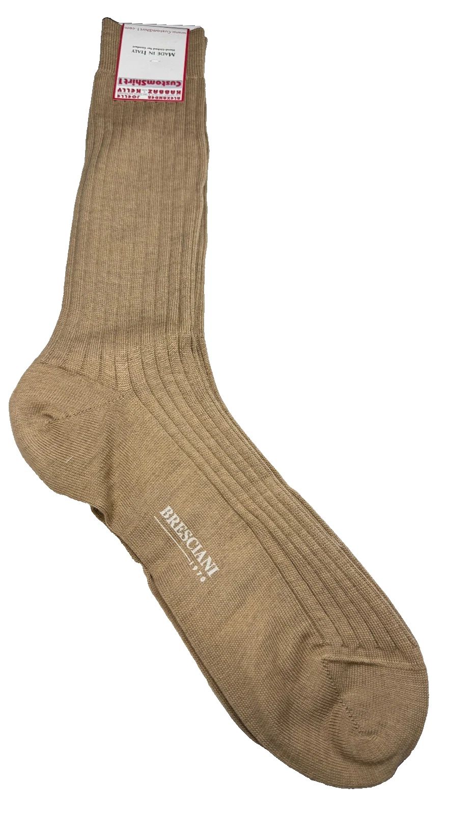 Bresciani 1970/ Alexander Joelle Italian Luxury 100% Lana Wool Mens Socks NWT