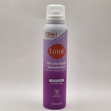 Lume LAVENDER SAGE Whole Body Deodorant Invisible Spray 3.6 oz NEW