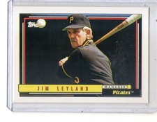 1992 Topps - Jim Leyland #141