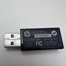 HP RG-0983 USB Wireless Receiver Dongle Black 5-Volts 50mA For PC  Laptop