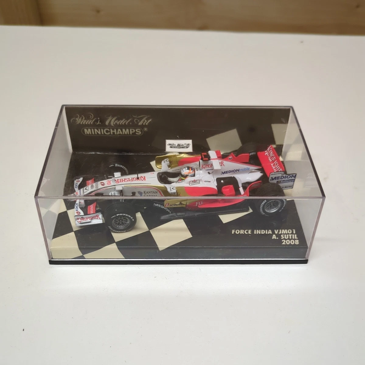 Minichamps Ocon Force India 2017 in 1:43 New and OVP