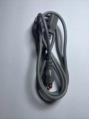 Gray AC Power Cable   NEMA 5-15P to IEC C13   6 ft (CSA Certified)