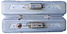 Genuine Gm Oem Part 3767493 Cast Aluminum 7-fin Corvette Valve Covers Hotrod V8