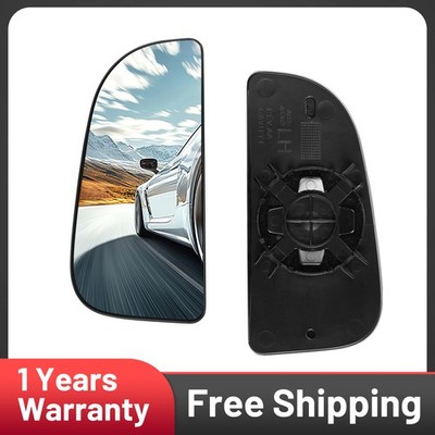 Mirror Glass Outer Convex Left Side For Dodge Ram 1500 2500 3500 4500 5500 4-Dr