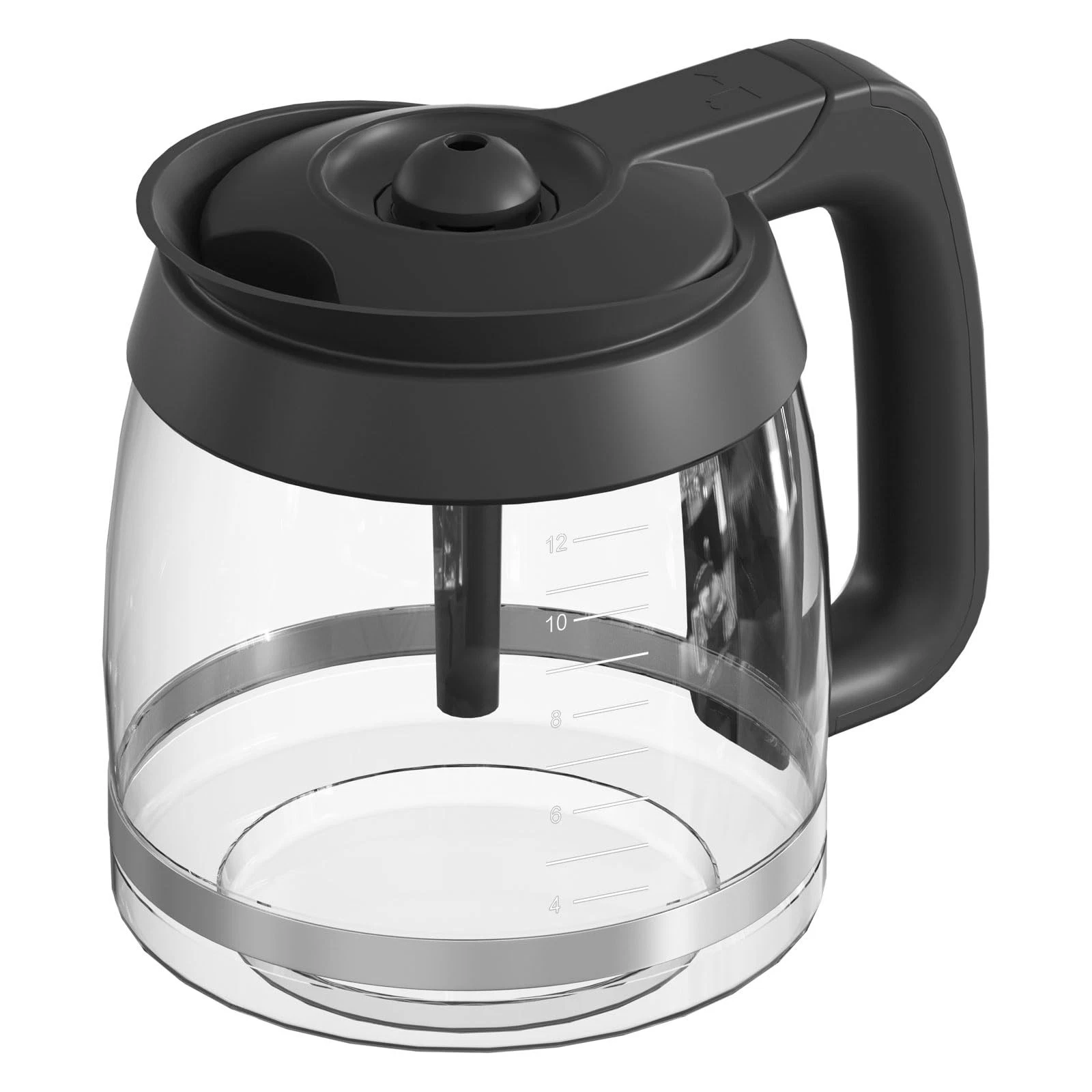 12-Cup Glass Coffee Pot Replacement for Ninja CE200 CE201 CE251 Models