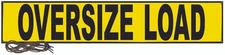 49894-13 Ancra Mesh OVERSIZE LOAD Banner 84" x 18"