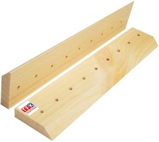 Wood Cleats 3/4" Wall Hanging French Cleat Picture Hanger Brackets 1Set 10" Long