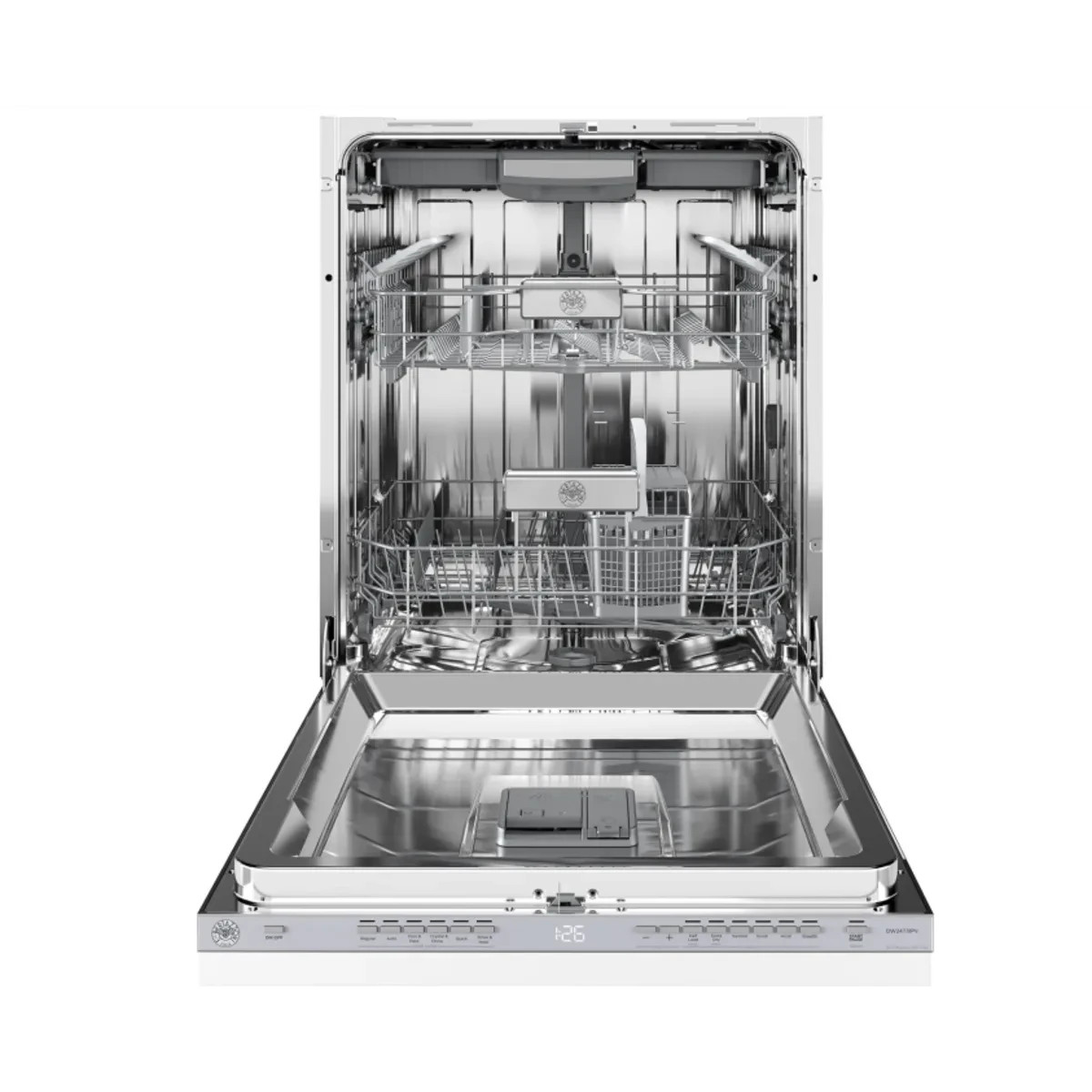 Bertazzoni DW24T3IPV 24 Inch Fully Integrated Built-In Panel Ready Dishwasher