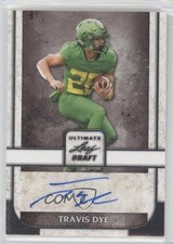 2022 Leaf Ultimate Draft Travis Dye #BA-TD1 Auto 8wm