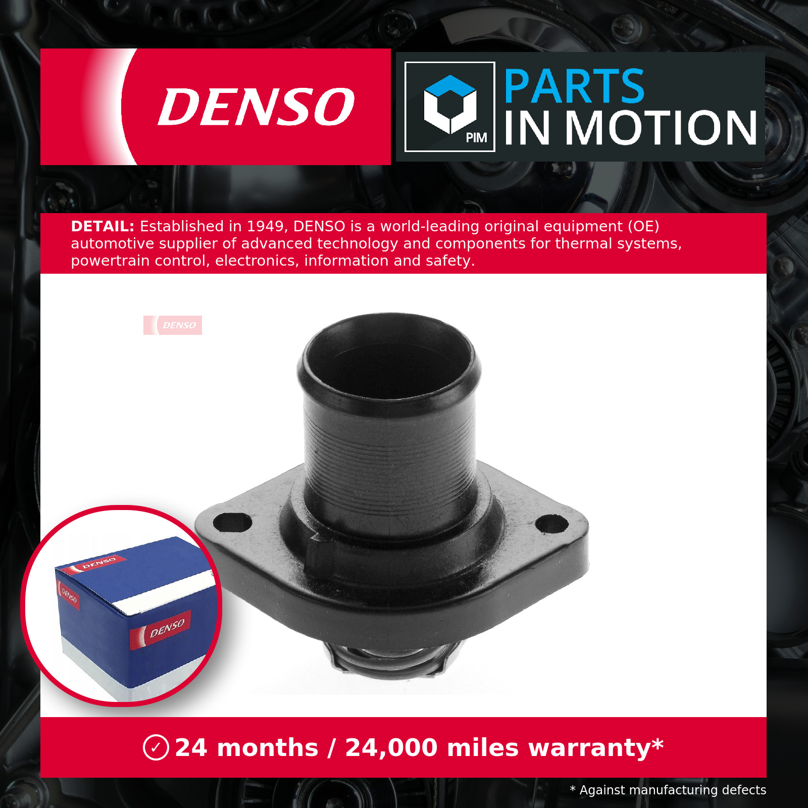 Fits DENSO-TERMIKA DTM89438 THERMOSTAT WITH HOUSING 89C  ⭐UK Stock⭐ - Image 7