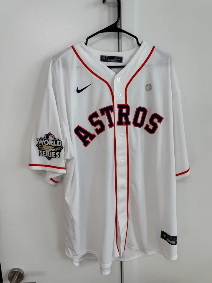 Astros Yordan Alvarez - Super Rare MLB 2022 World Series Jersey Authenticated! - Image 2 of 4