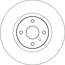 Disque de frein Fiat 124