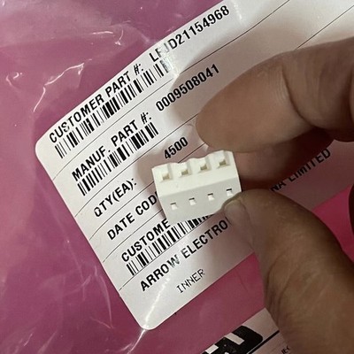 New   09-50-8041 4 POS 3.96MM Connector x 100pcs #iv