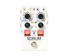 Digitech SDRUM Strummable Drums Drum Machine Pedal - Open Box