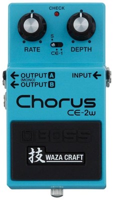 Boss CE-2W Chorus WAZA CRAFT Effektpedal für Gitarre Hergestellt in Japan Neu