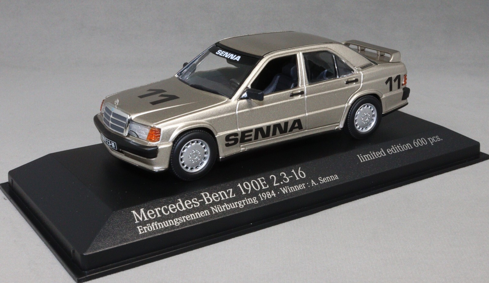 Minichamps Mercedes-Benz 190E 2.3-16 Nurburgring 1984 Ayrton Senna 943035603