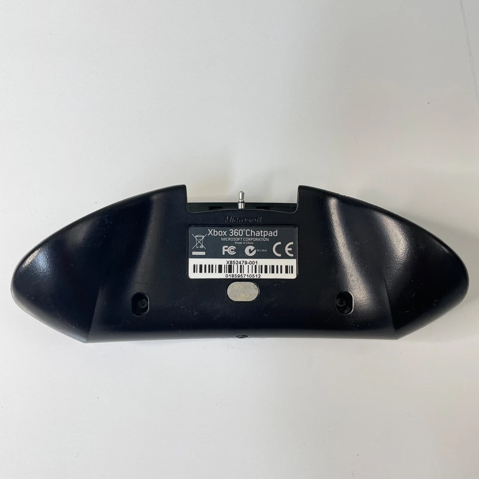 Microsoft Xbox 360 OEM Chat Pad Chatpad - Negro, Probado Foto 2 de 2