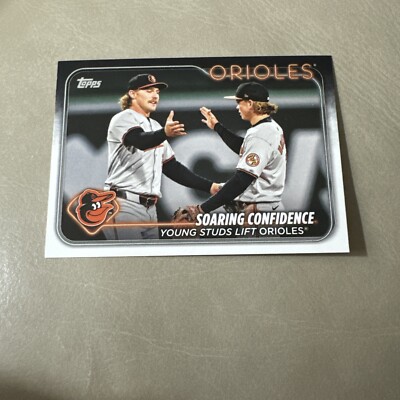2024 Topps Update Gunnar Henderson / Jackson Holliday #US285