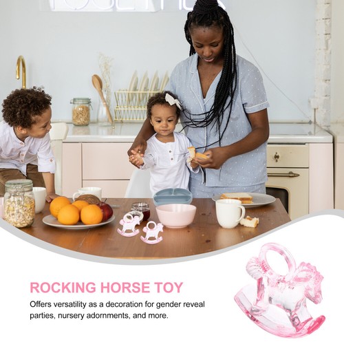 48pcs Baby Shower Decorations Table Centerpiece Cute Rocking Horse Toys Favors - 第 8/12 張圖片
