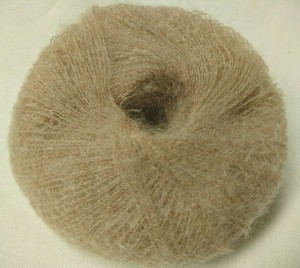 10 Knauel Super Kid Mohair Farbe Taupe Hell Hergestellt In Frankreich Ebay
