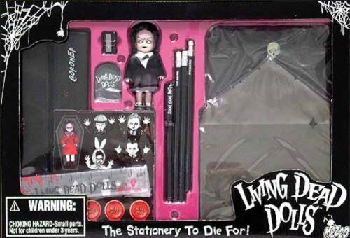 Mezco Living Dead Puppen The Schreibwaren Set To Die For Exclusive - Bild 1 von 7