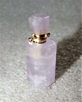 AMETHYST  Parfümflasche aus echtem Edelstein   EINZIGARTIG/NEU!