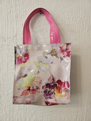 Ted Baker Pvc Flower Small Bag Pink
