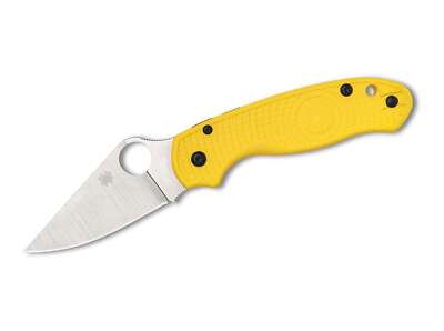 Spyderco Para 3 Lightweight Salt CPM MagnaCut Plain Taschenmesser Gelb C223PYL
