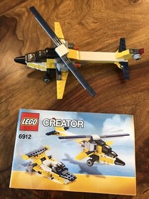 Lego Creator 6912 plane- helicopter, super soarer (complete) (used) (no box)