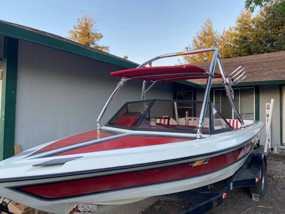 Reborn Towers PRO1580 Black Wakeboard Tower Bimini Top – 5-Year Warranty, No Fade