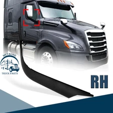 Black Door Mirror Arm Cover Passenger Right Side For Freightliner Cascadia 2018+