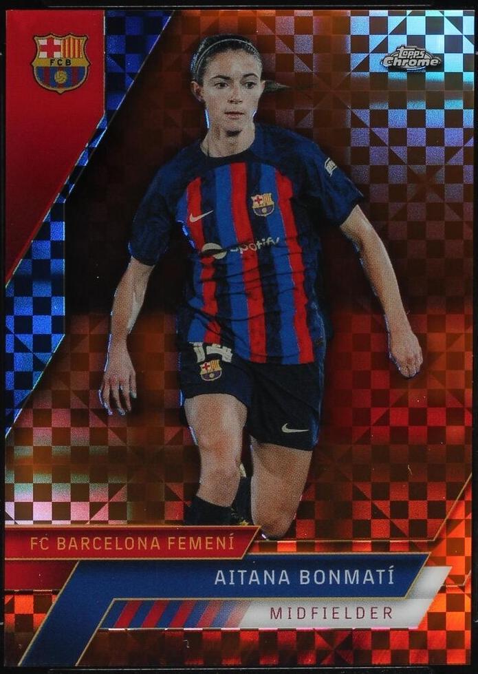 2022-23 Topps Chrome FC Barcelona - Aitana Bonmati #57 for sale | eBay