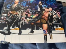 Cash Wheeler / Dax Harwood FTR SIGNED Photo Wrestling Autograph 8x10 AEW WWE