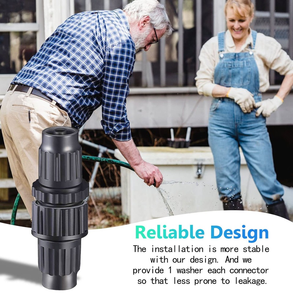 Expandable Garden Hose Repair Kit Plastic Flex Hose Repair Kit Male And