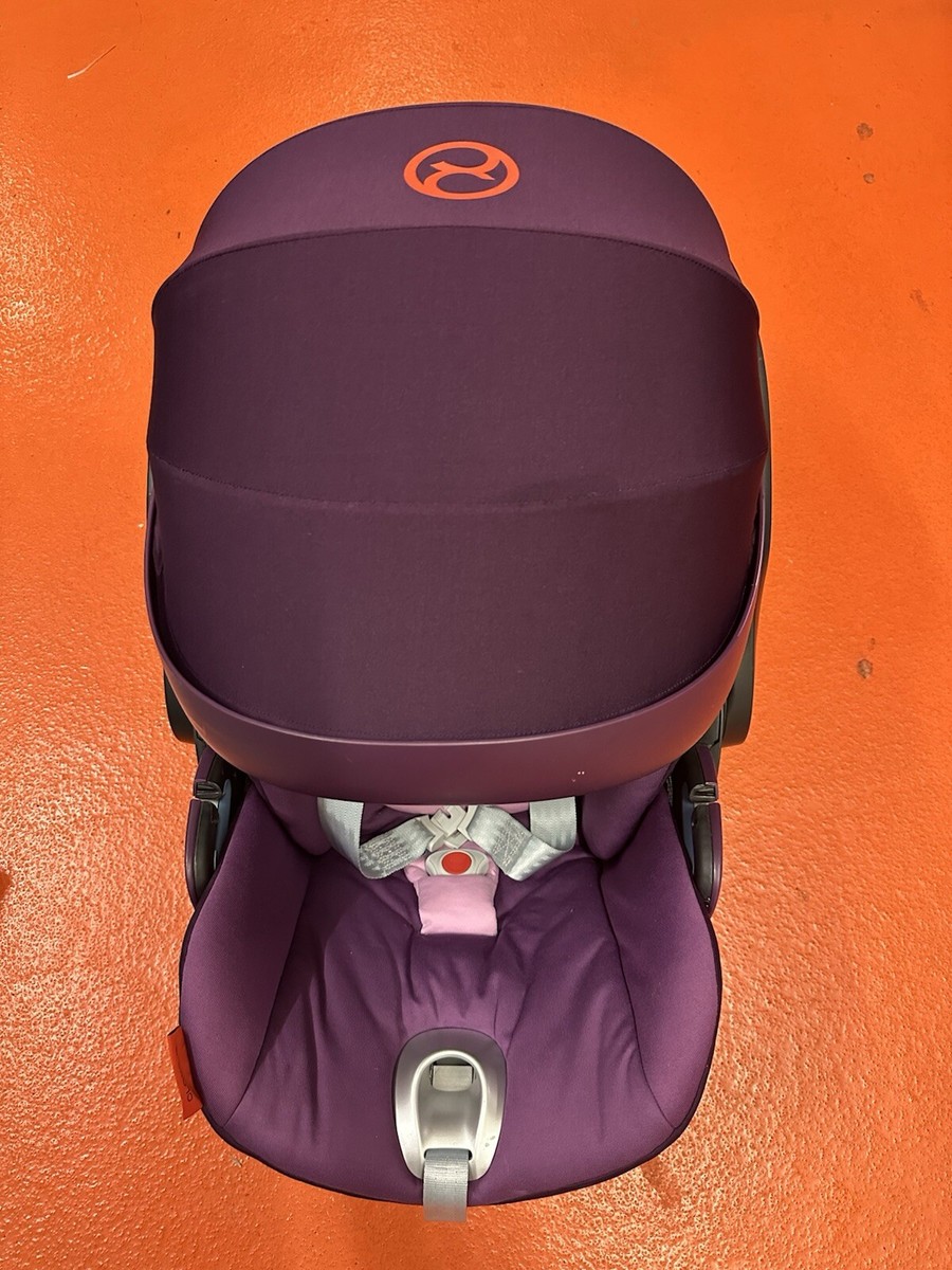 Cybex Babyschale Cloud Q-Grape Juice-Lila-ab Geburt Bis 18 Monate