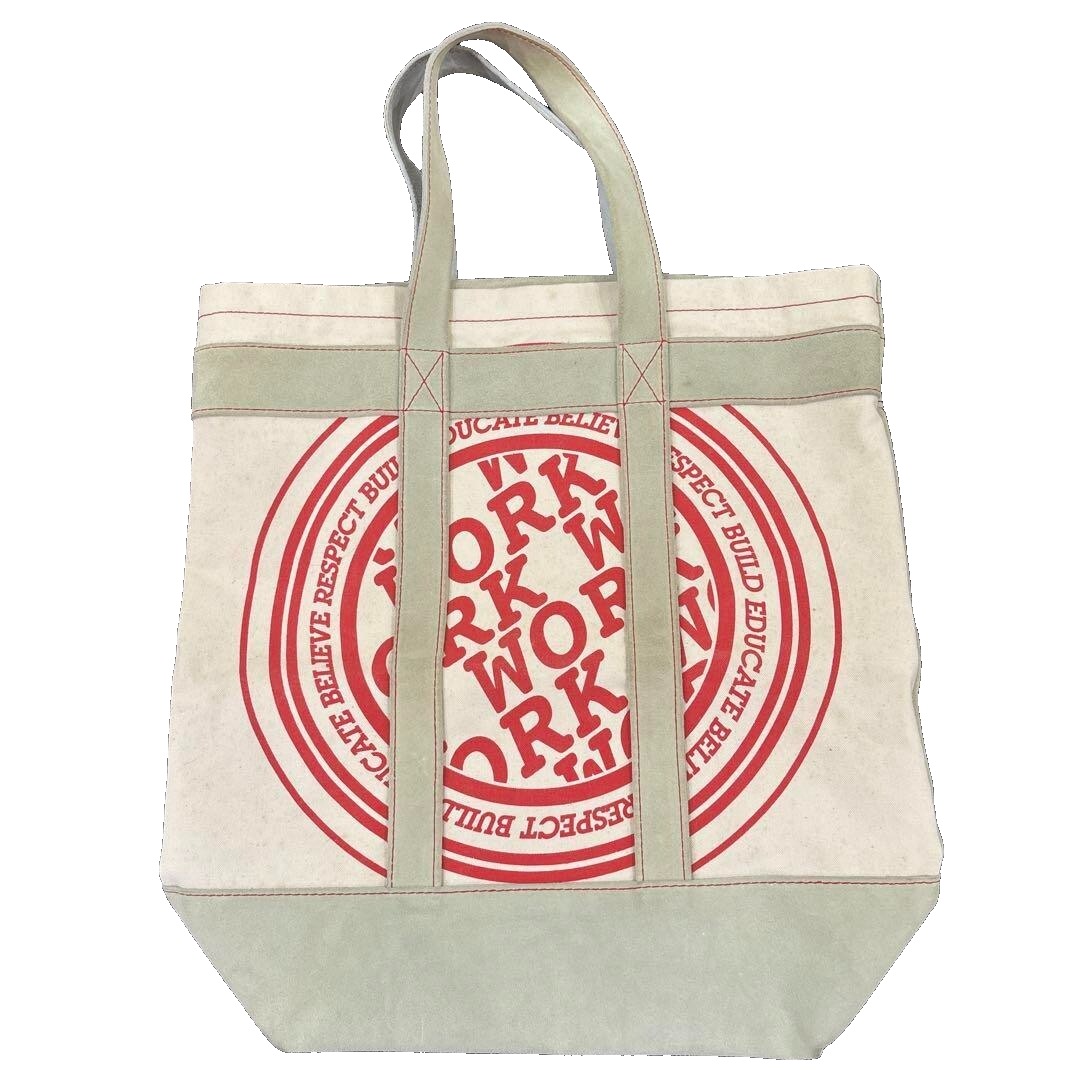 COMME des GARCONS SHIRT Cotton Suede Tote Bag Gray Men | eBay