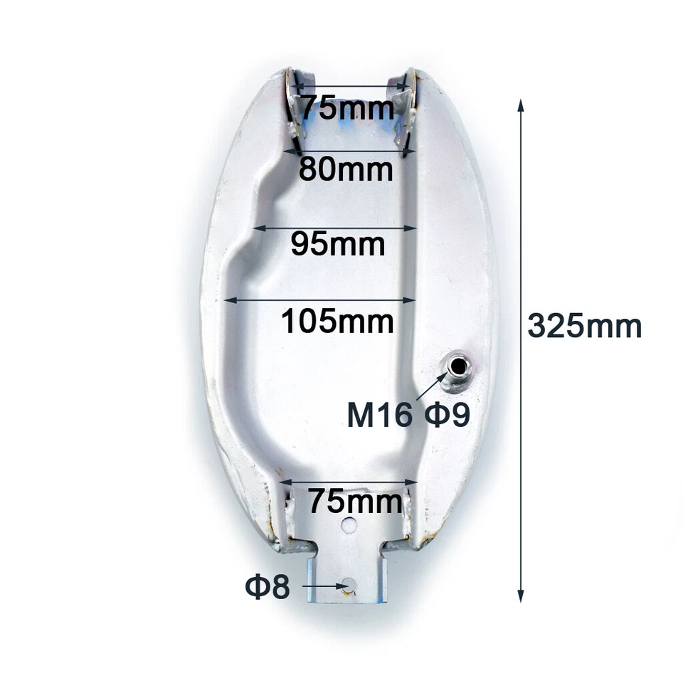 Motocicleta para Honda Z50A Monkey tanque de gasolina mini trail 1968-1971 K0 K1 K2 Foto 3 de 3