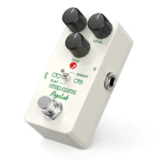 Pogolab Guitar Overdrive Effect Pedal with Two Tones Bright Flat True Bypass