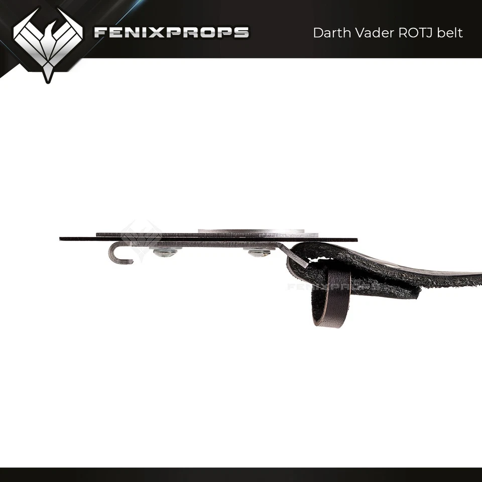 Darth Vader ROTJ Leather Belt with Buckle Prop - Image 3 of 4