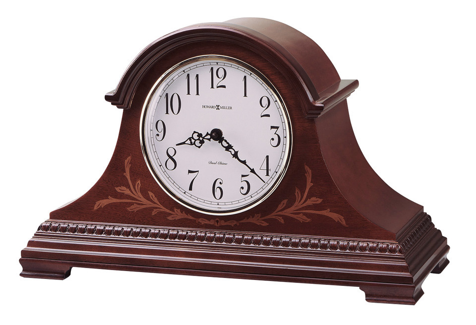 635-115 HOWARD MILLER DUAL CHIME MANTEL CLOCK 